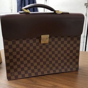 Authentic Louis Vuitton Altona PM Damier Briefcase